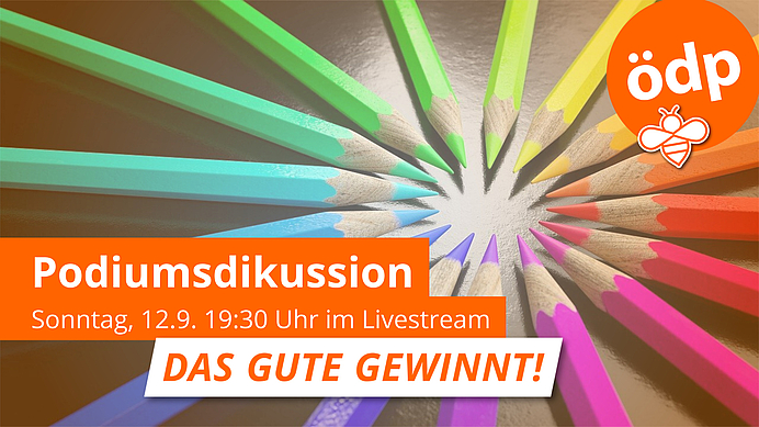 ÖDP Podiumsdiskussion Dresden