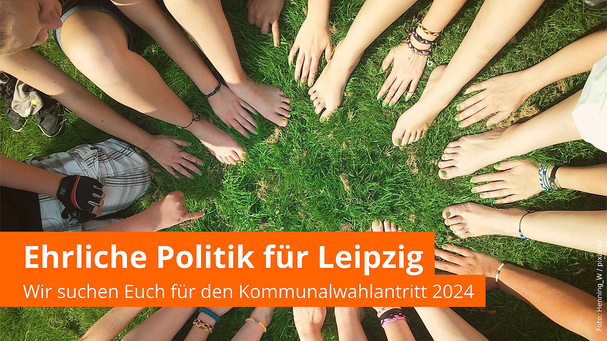 Ehrliche Politik für Leipzig. Wir suchen Euch für den Kommunalwahlantritt 2024. ÖDP.