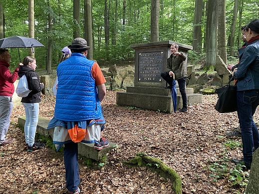 Führung durch den Kirchenforst Herrnhut Foto: Markus Taubert