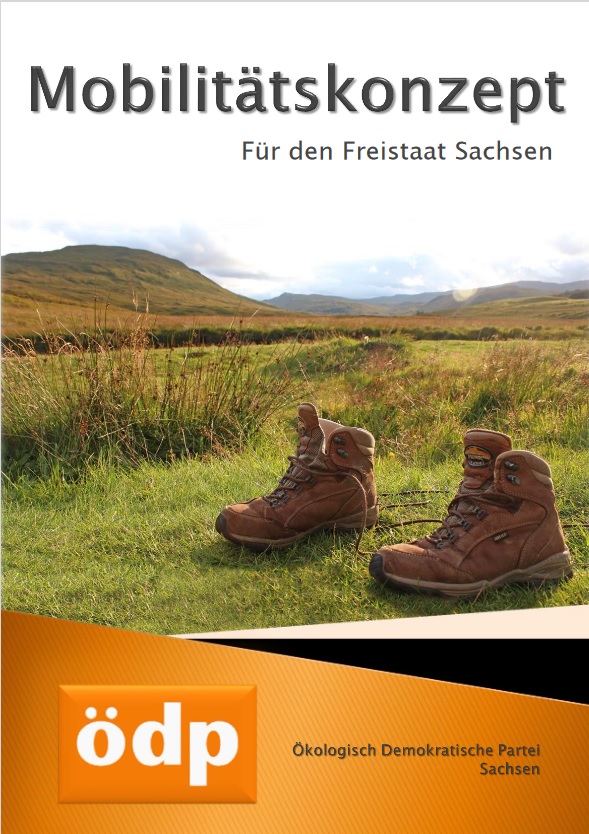 Deckblatt des sächsischen Mobilitätskonzepts